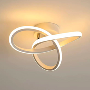 VERTEX Infinitum LED Chandelier, 42W, 2 Circles, Cold/Warm/Neutral Light, White