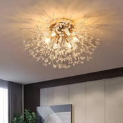 RONDO Vivace Crystal Chandelier, 6x G9, 49cm, Gold
