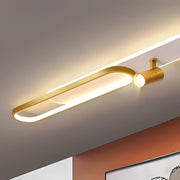 LED LED FILBERTO, 69W, cold/warm light/neutral adjustable acrylic projector and white and gold metal