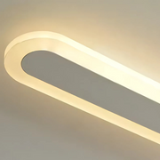 Luna Outdoor LED Wall Lamp, White