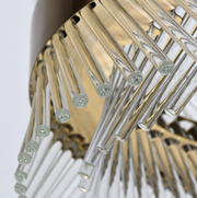 Crystal Chandelier ALHAMBRA Nobile, LED, 53W, Diameter 40cm, Warm/Cold/Neutral Light, Dimmable, Adjustable Height, Gold