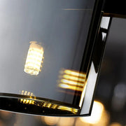 Mathew Crystal Chandelier 6x E14 Black