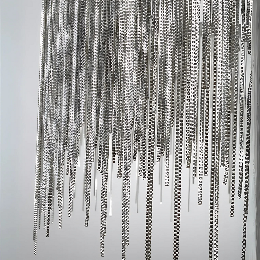 Suspended LED chandelier with remote control ILLUMINA MAGNUS, 38W, Cold/Warm/Neutral light, Dimmable, Shiny Chrome