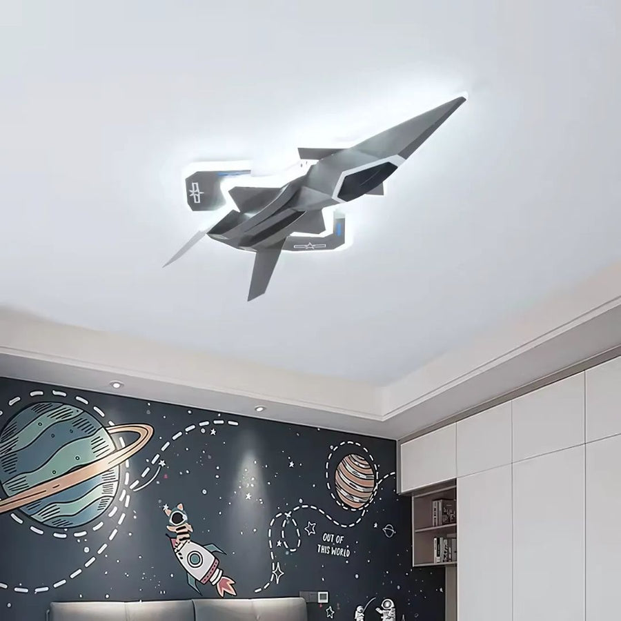 LED FIGHTER chandelier, 101W, Cold/Warm/Neutral light, Silver