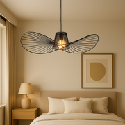 Elias Pendant Chandelier, 1x E27, Diameter 50cm, Black