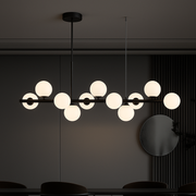 Marcello Chandelier, 11x G9, Black