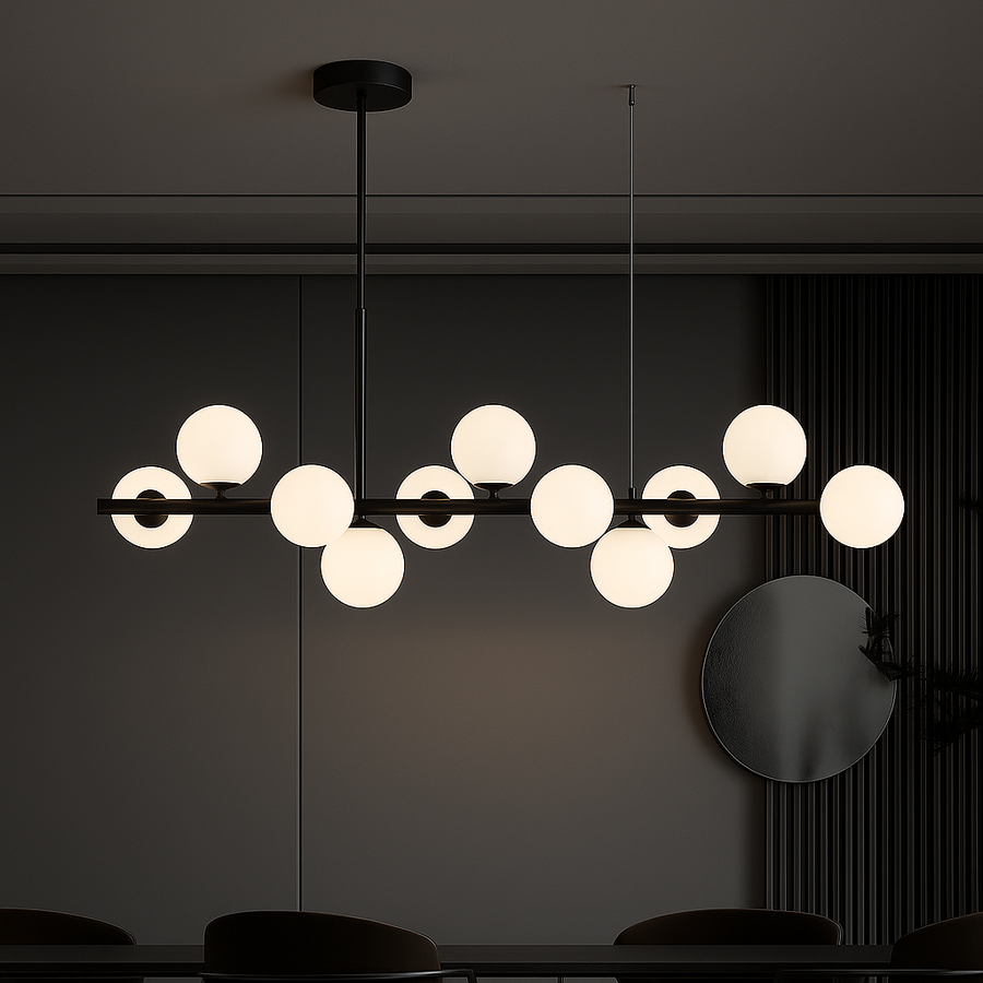 Marcello Chandelier, 11x G9, Black