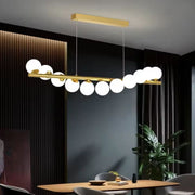 Vincenzo Chandelier, 11x G9, Gold