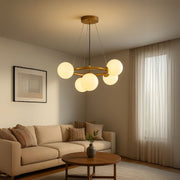 Roberto Chandelier, 5x G9, Gold