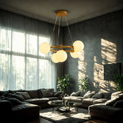 Roberto Chandelier, 5x G9, Gold