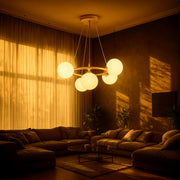 Roberto Chandelier, 5x G9, Gold