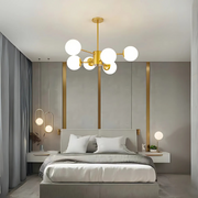 Matteo Chandelier, 6x G9, Gold