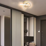 VERTEX Infinitum LED Chandelier, 42W, 2 Circles, Cold/Warm/Neutral Light, White