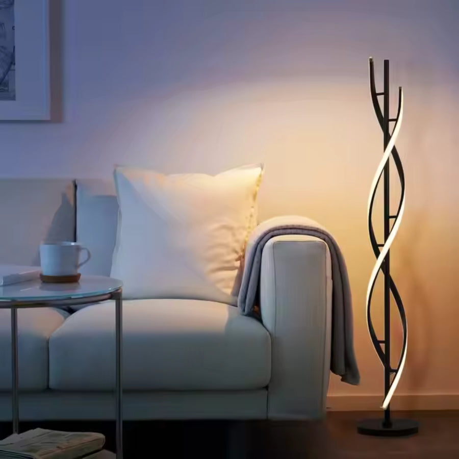 Upsilon LED lamp, 48W, 3000K/4000K/6000K, Metal and Acrylic, Black