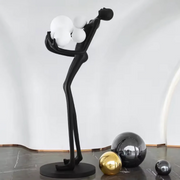 Eleganza Living Room Lamp, 6x G9, Black