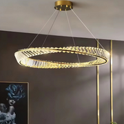 Luigi Crystal Chandelier Gold