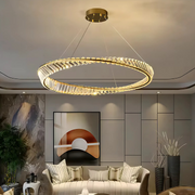 Luigi Crystal Chandelier Gold