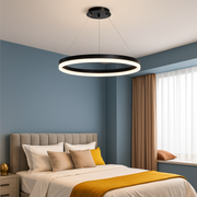 Casiana LED Chandelier with Remote Control, 50 W, Black, Dimmable