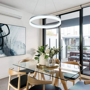 LED Chandelier with Remote Control Kasen 180W Dimmable White