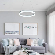 LED Chandelier with Remote Control Kasen 180W Dimmable White