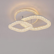 Asgard LED Chandelier Remote Control, Dimmable, White, Crystals