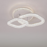 Asgard LED Chandelier Remote Control, Dimmable, White, Crystals