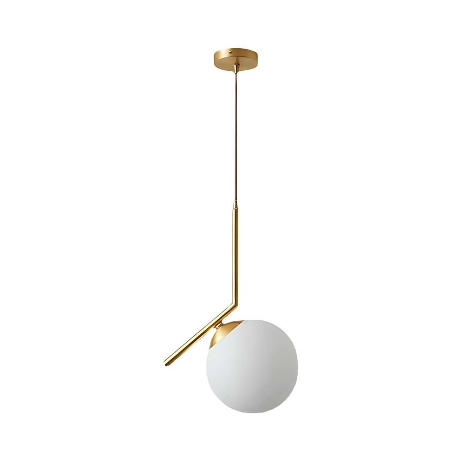 LOFT Haven Chandelier, 1x E27, Golden White, Metal, Adjustable Height, Modern