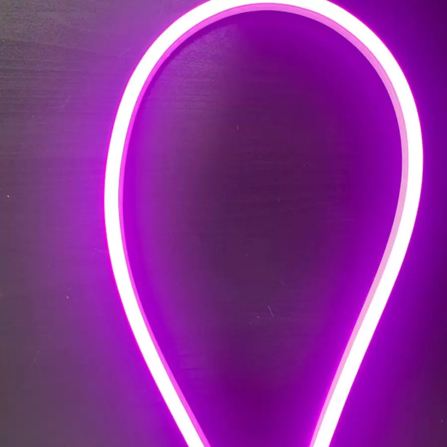 Neon Flex Pink SMD2835 220V 15x26mm IP65