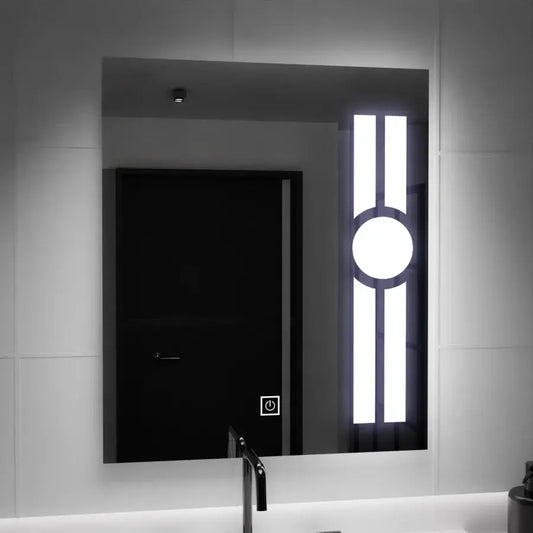 Rectangular LED mirror, 60x80cm, Getame Touch
