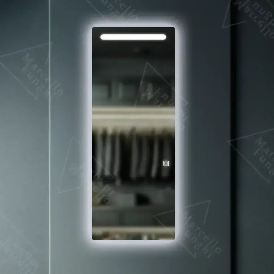 Rectangular LED mirror, 60x150cm, Marcello Touch Dressing Couture