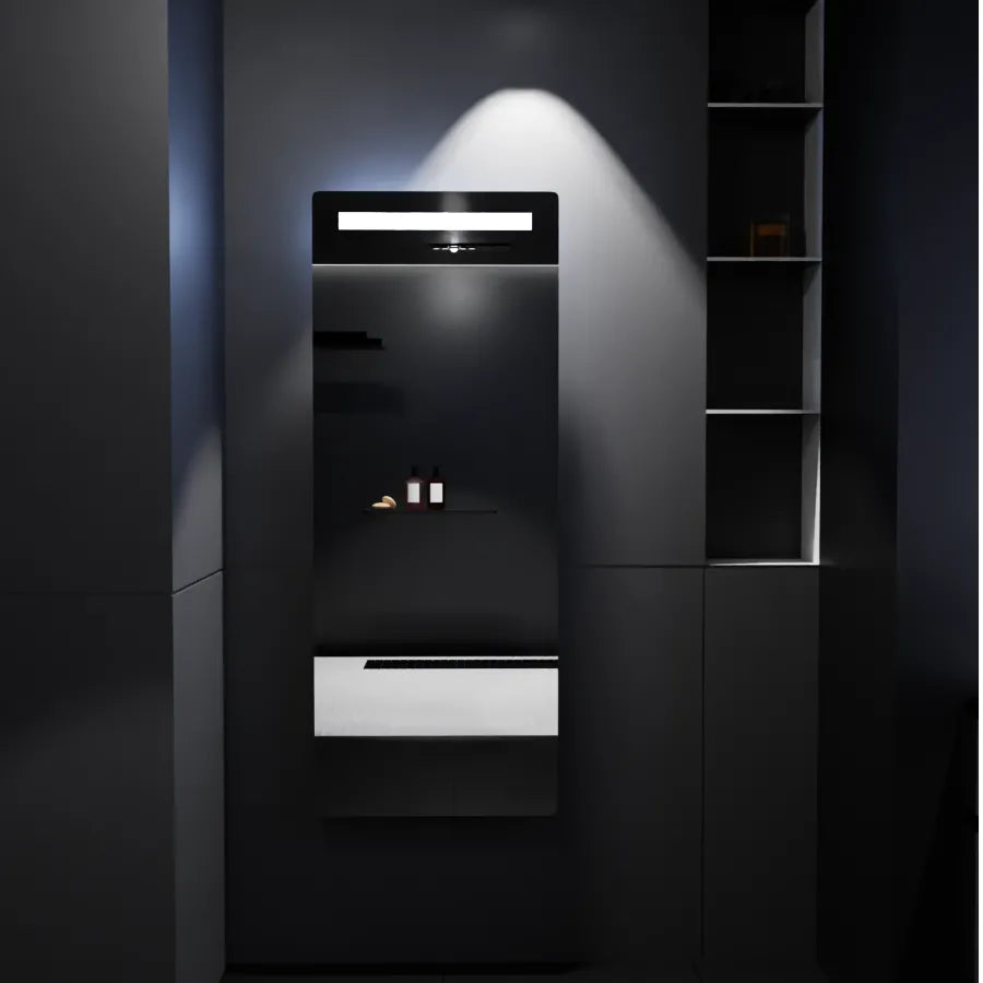 Rectangular LED mirror, 60x150cm, Marcello Touch Dressing Couture