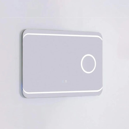 Rectangular LED mirror, 80x60cm, Stella Touch, Demister System