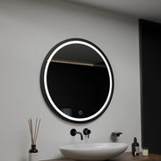 Round LED mirror, 60cm, Nerina Basic Touch