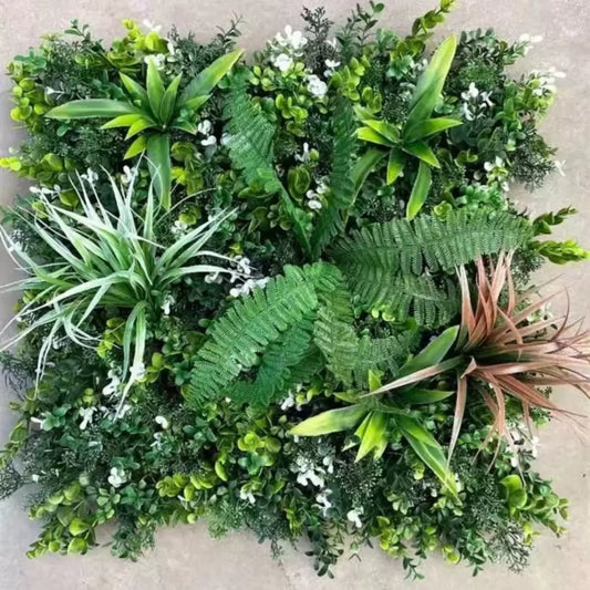 Artificial Panel 50x50cm Green