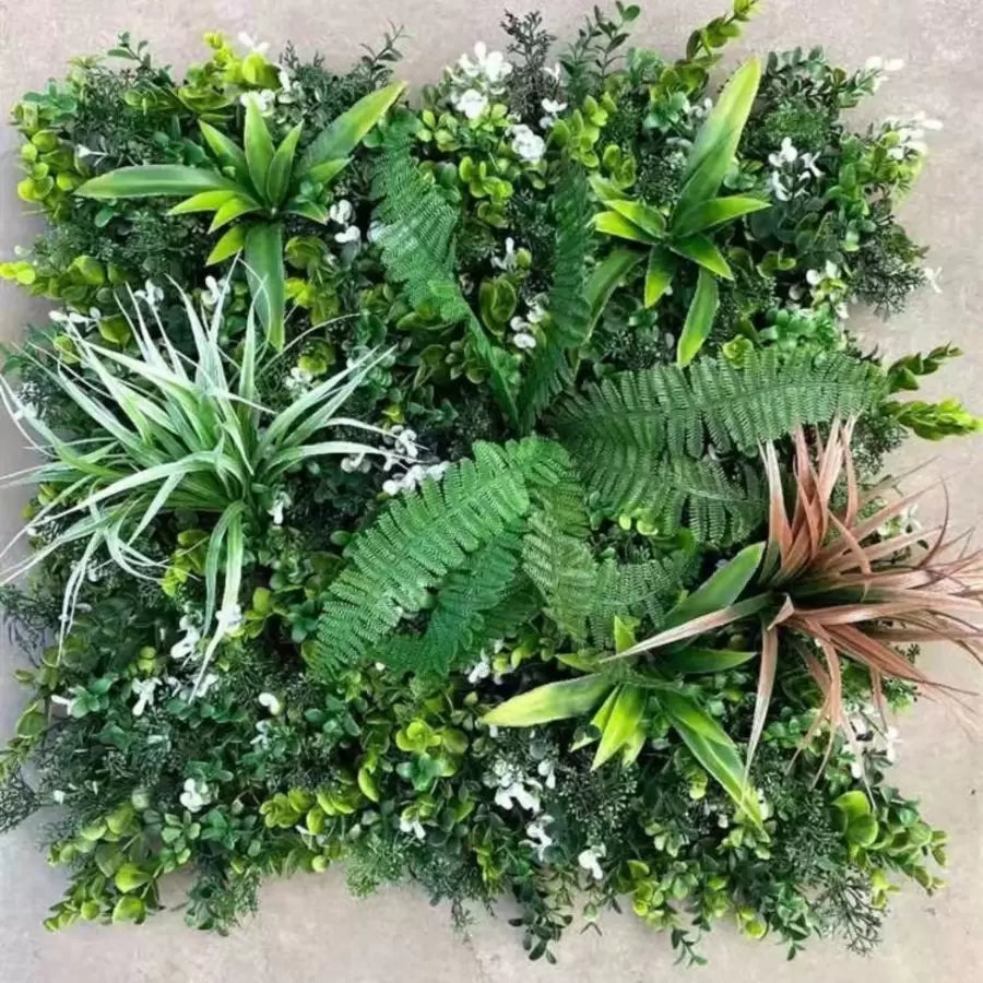 Artificial Panel 50x50cm Green