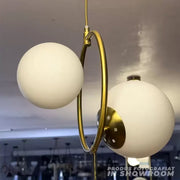 LOFT Atelier Chandelier, 2x E27, White Gold, Metal, Adjustable Height