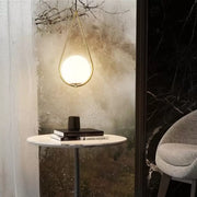 LOFT Haven Chandelier, 1x E27, White Gold, Metal, Adjustable Height