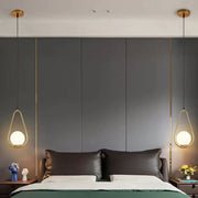 LOFT Haven Chandelier, 1x E27, White Gold, Metal, Adjustable Height