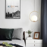 LOFT Haven Chandelier, 1x E27, White Gold, Metal, Adjustable Height