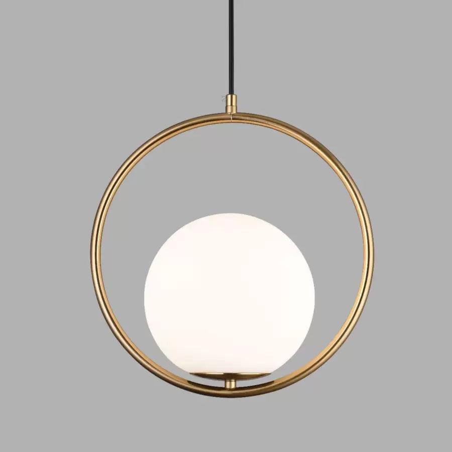 LOFT Haven Chandelier, 1x E27, White Gold, Metal, Adjustable Height