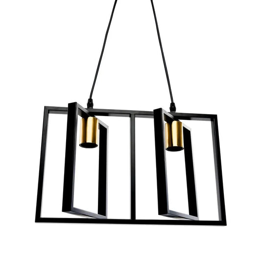 Patrisi Pendant 2x E27 Black