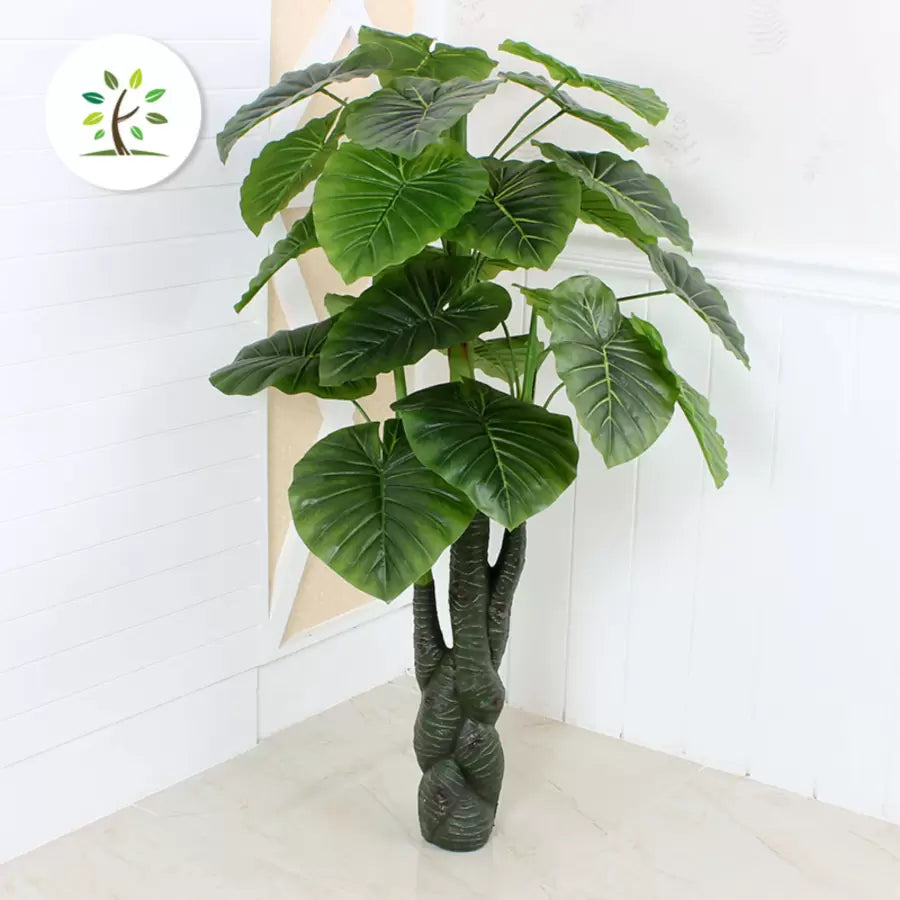 Artificial Alocasia odora Plant, without Pot, 150cm Green