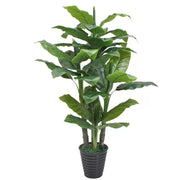 Artificial Japanese Banana Plant, 4 Branches, without Pot 180cm Green