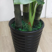 Artificial Japanese Banana Plant, 4 Branches, without Pot 180cm Green