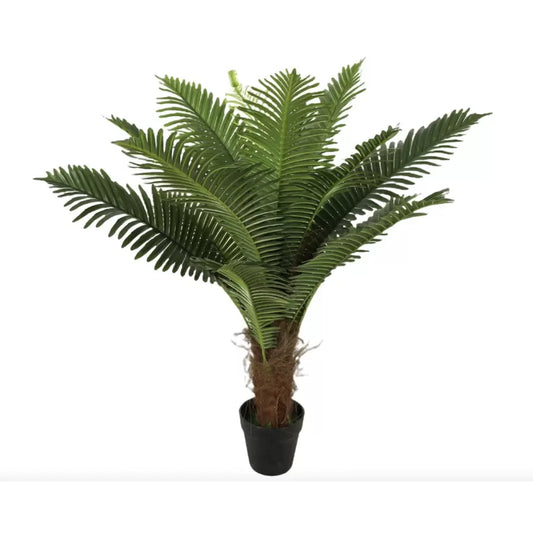 Artificial Palm Plant Without Pot 90cm Green