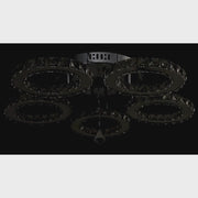 LED Chandelier with Remote Control and Anubis Crystal 61W