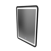 Rectangular LED mirror, 60x80cm, Basic Touch shade
