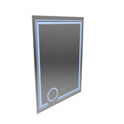 Mirror LED rectangular 60x80cm Magia Canto Touch System Dimable Defrition