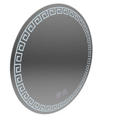 Rectangular LED mirror 70cm orhina touch system disabling