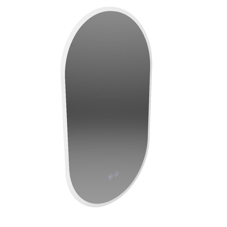 Oval LED mirror 50x80cm Llexort, Touch, Demister System, Dimmable